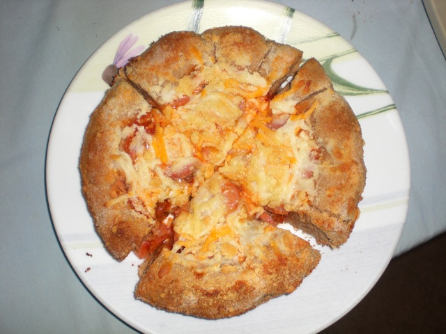 on plate cut